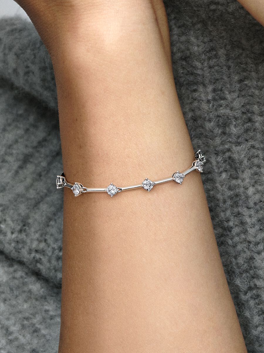 Bracelet Barres scintillantes
