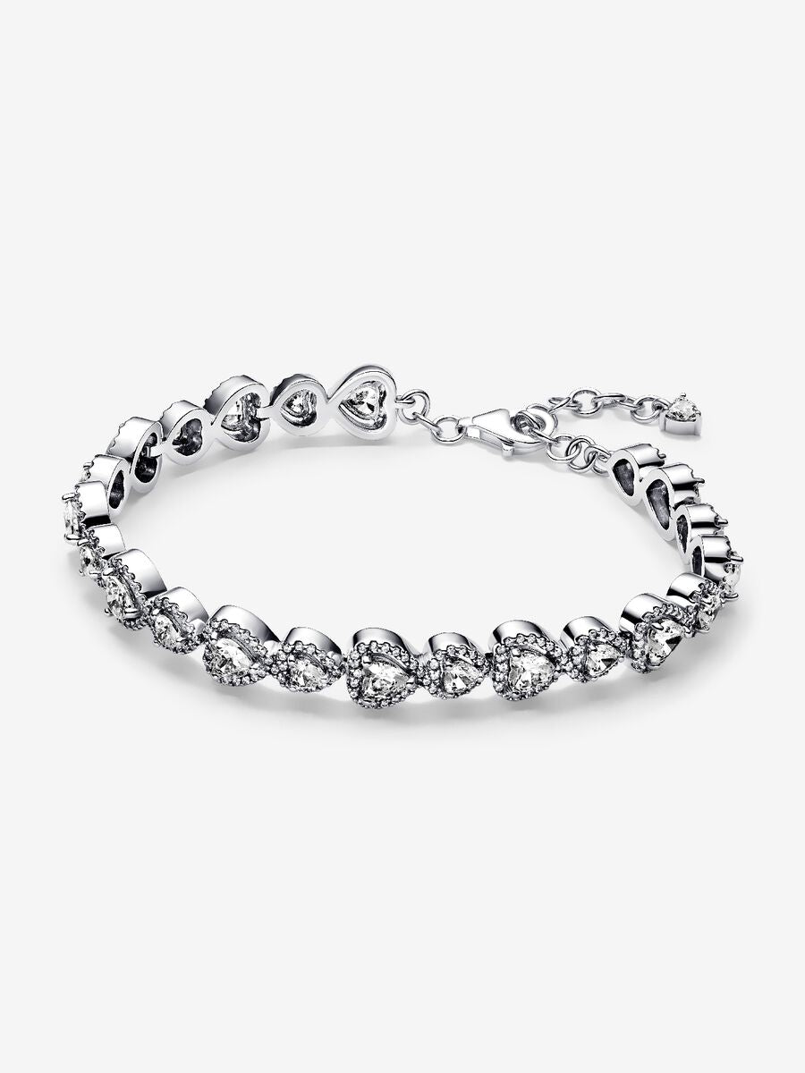 Bracelet Cœurs et halo