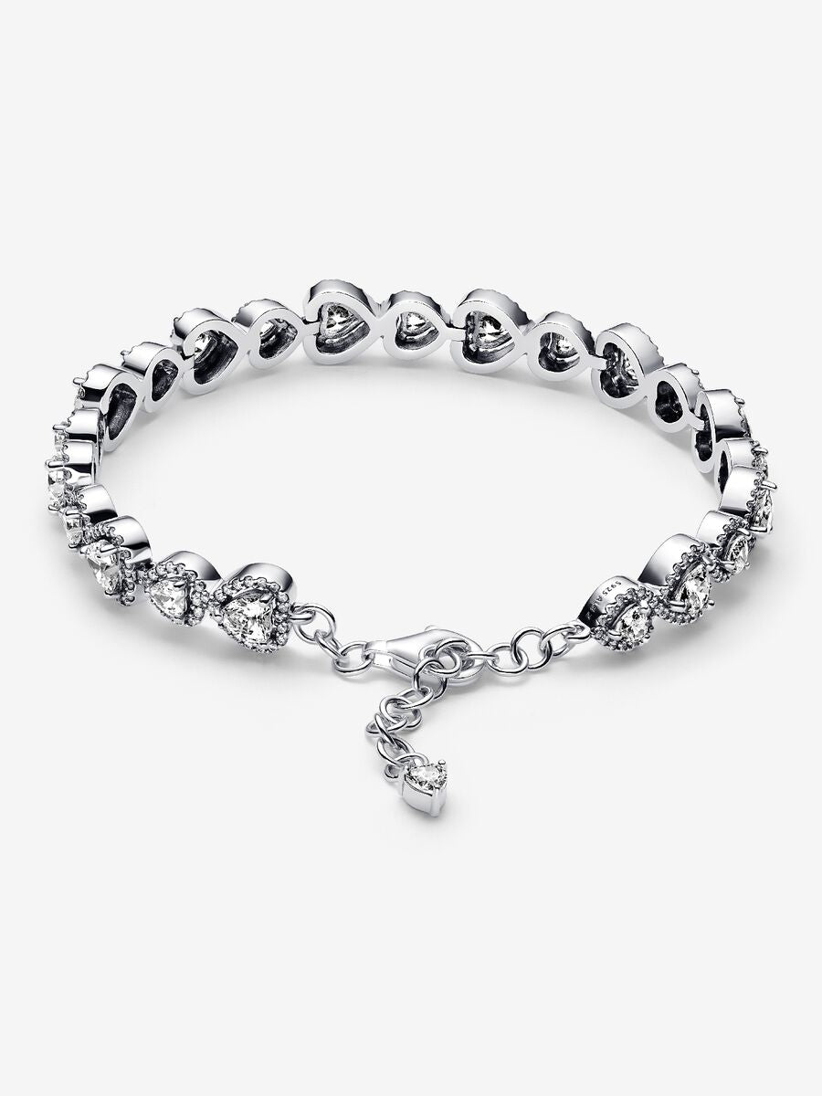 Bracelet Cœurs et halo