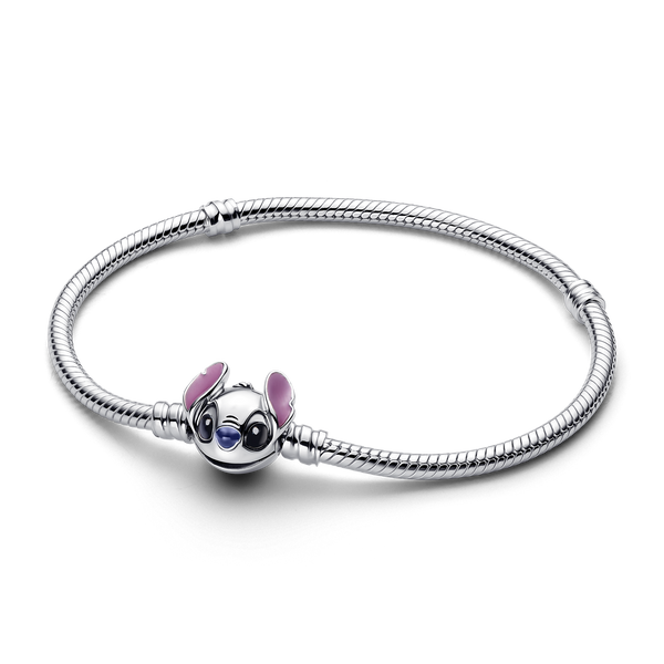 Bracelet Pandora Disney Stitch — Bracelet à chaîne serpentine Stitch de Disney