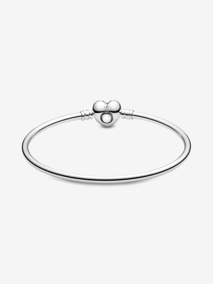 Bracelet rigide à fermoir Cœur Pandora Moments