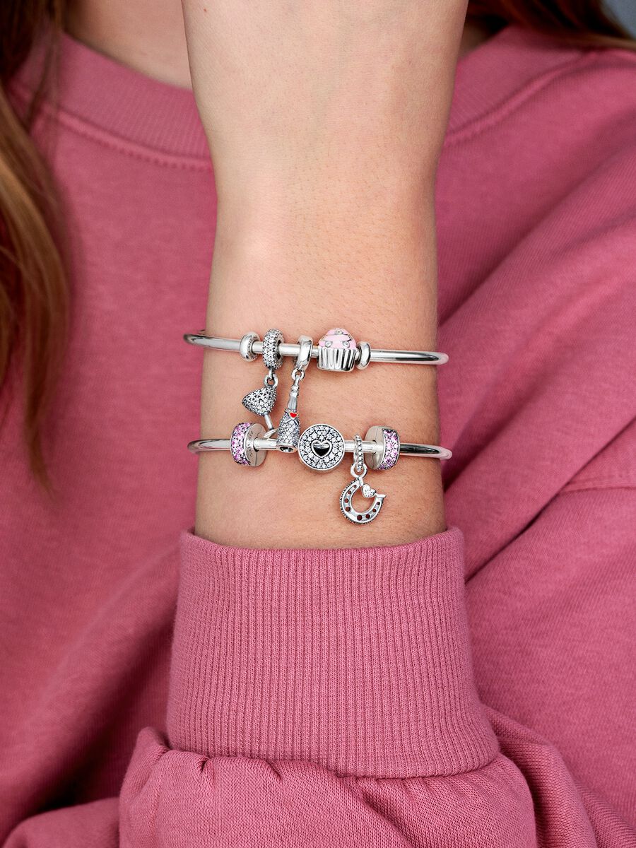 Bracelet rigide ouvert Pandora Moments