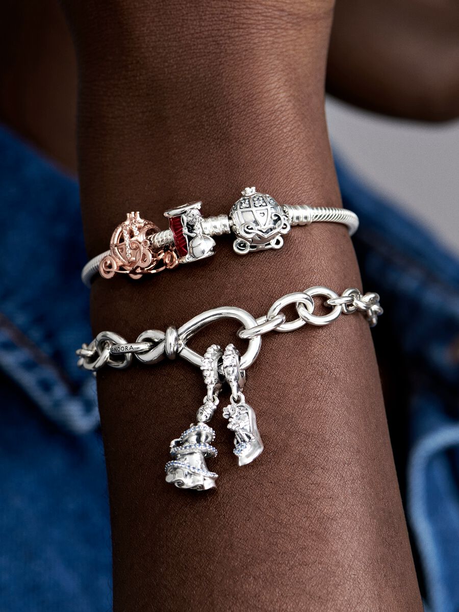 Bracelet Pandora Moments à fermoir en forme de carrosse de Cendrillon de Disney