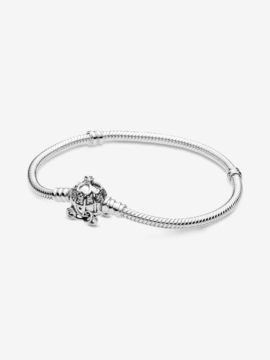 Bracelet Pandora Moments à fermoir en forme de carrosse de Cendrillon de Disney