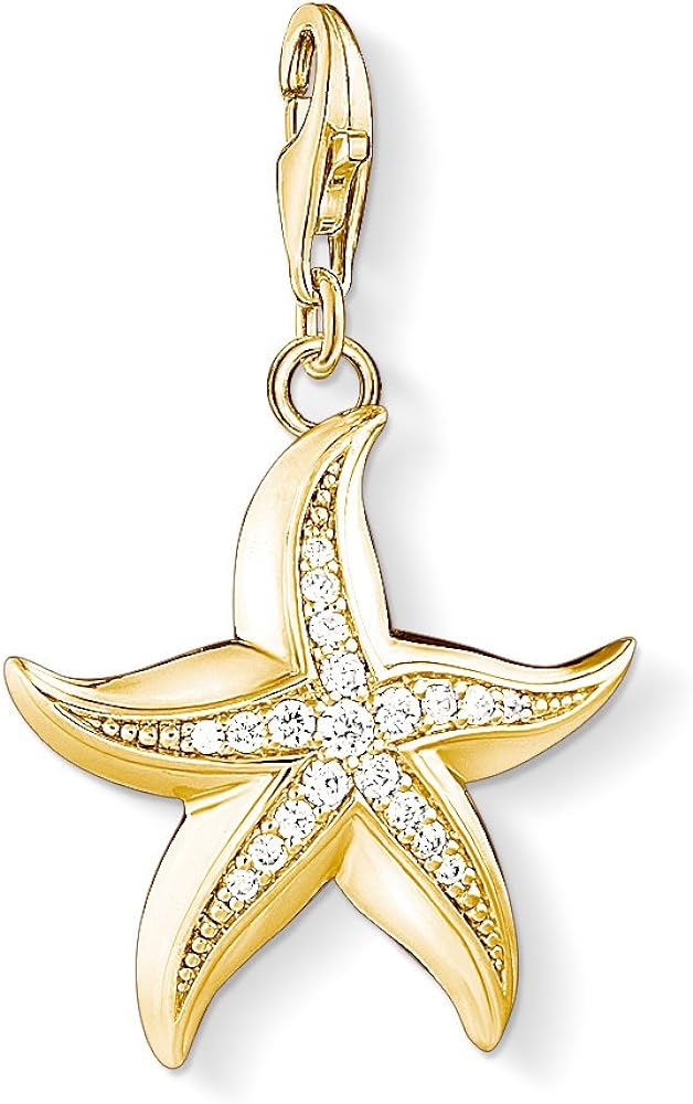 Pendentif Charm étoile de mer gold - VENTE FINALE