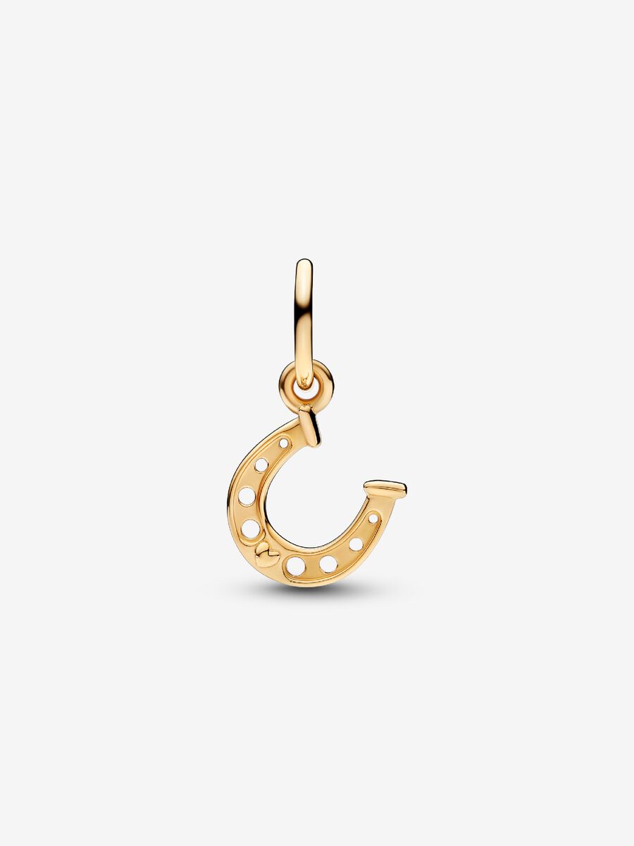 Charm-pendentif Fer à cheval porte-bonheur