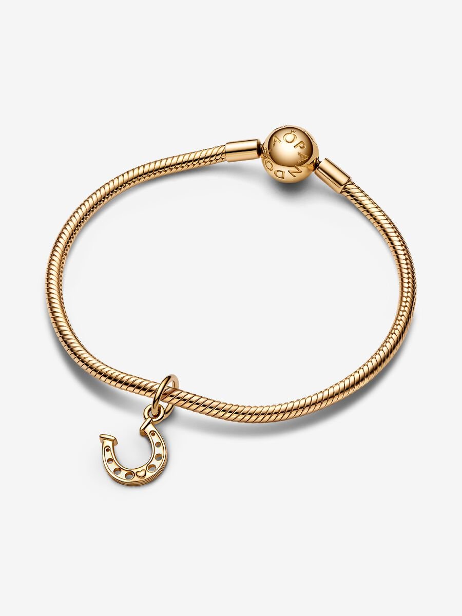 Charm-pendentif Fer à cheval porte-bonheur