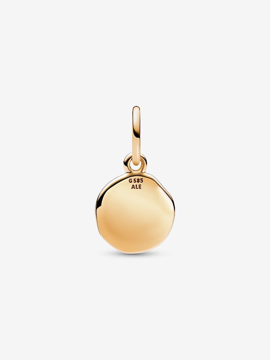 Charm-pendentif Poinçon d’amour scintillant