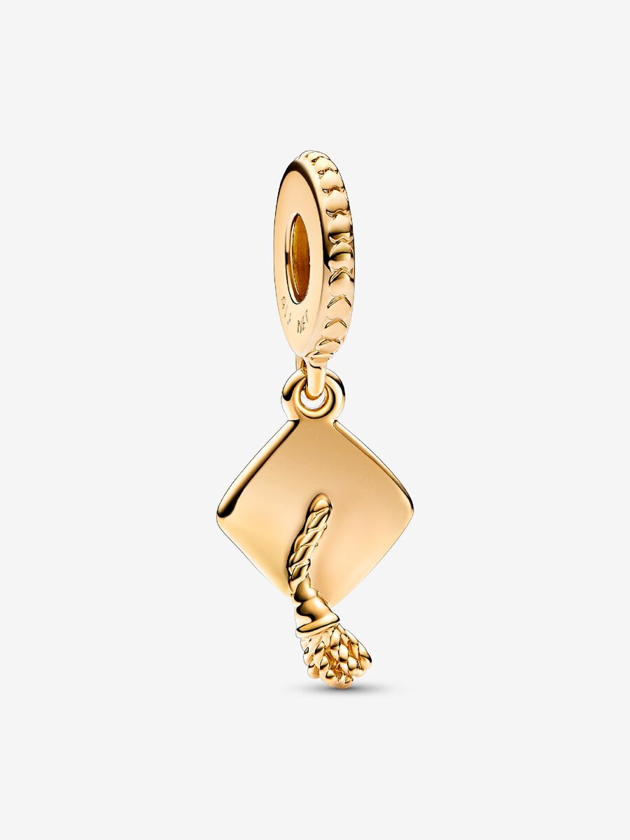 Charm-pendentif Chapeau de remise de diplôme
