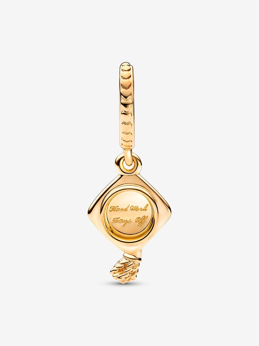 Charm-pendentif Chapeau de remise de diplôme