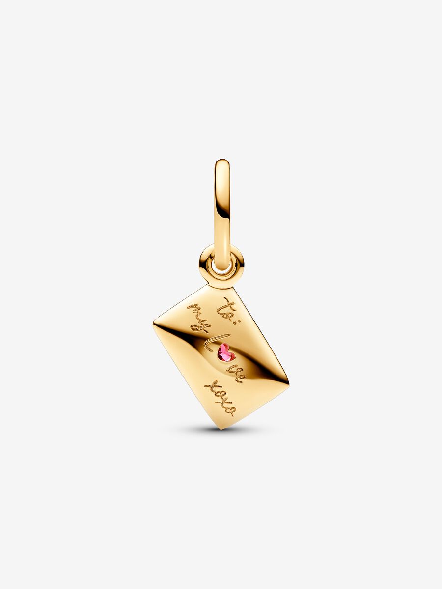 Charm-pendentif Enveloppe de lettre d’amour