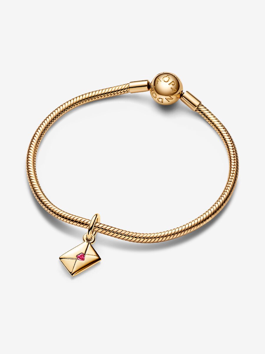 Charm-pendentif Enveloppe de lettre d’amour