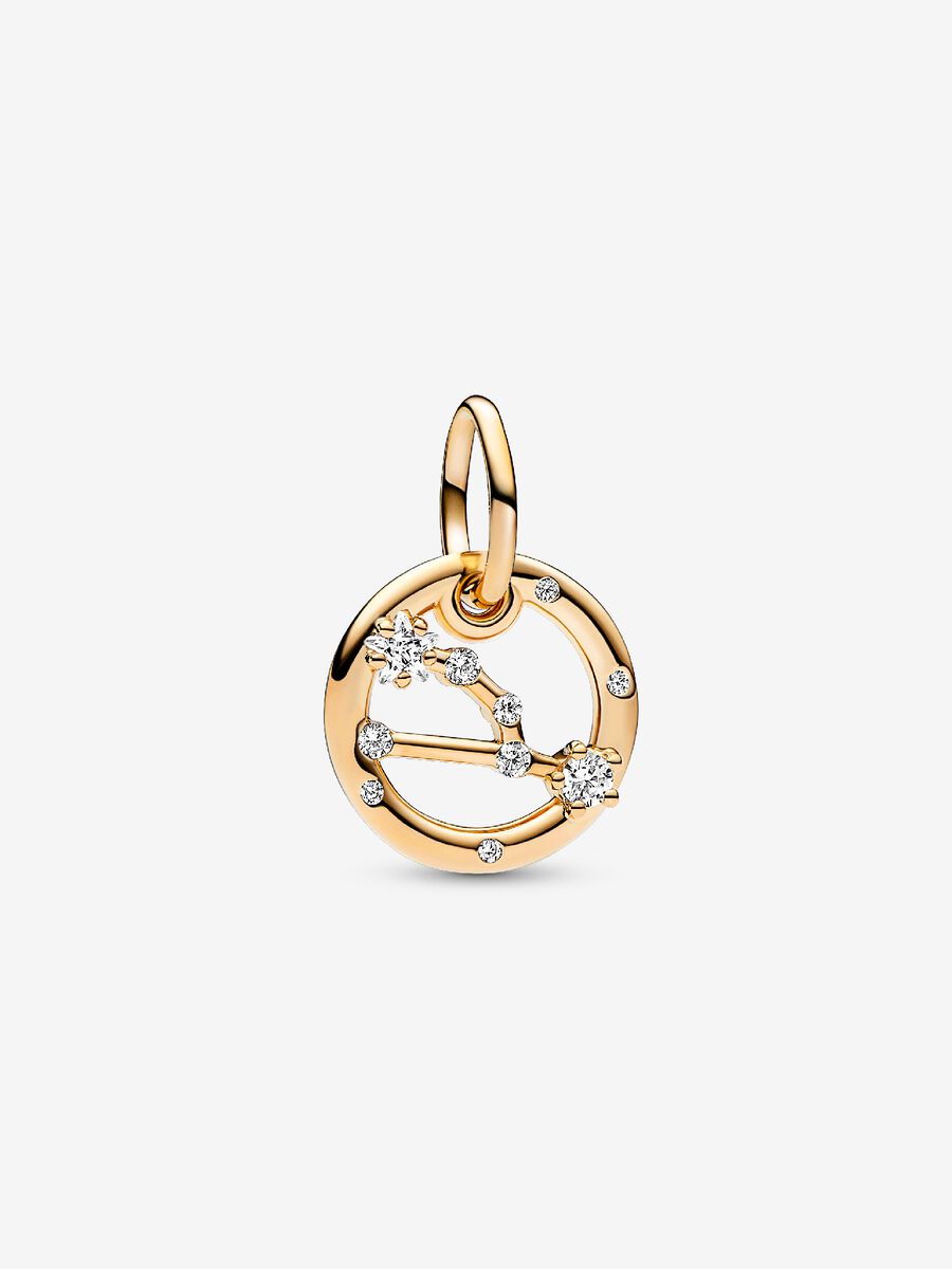 Charm-pendentif du zodiaque Taureau