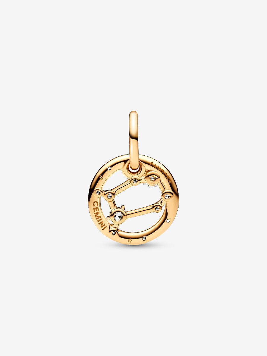 Charm-pendentif du zodiaque Gémeaux