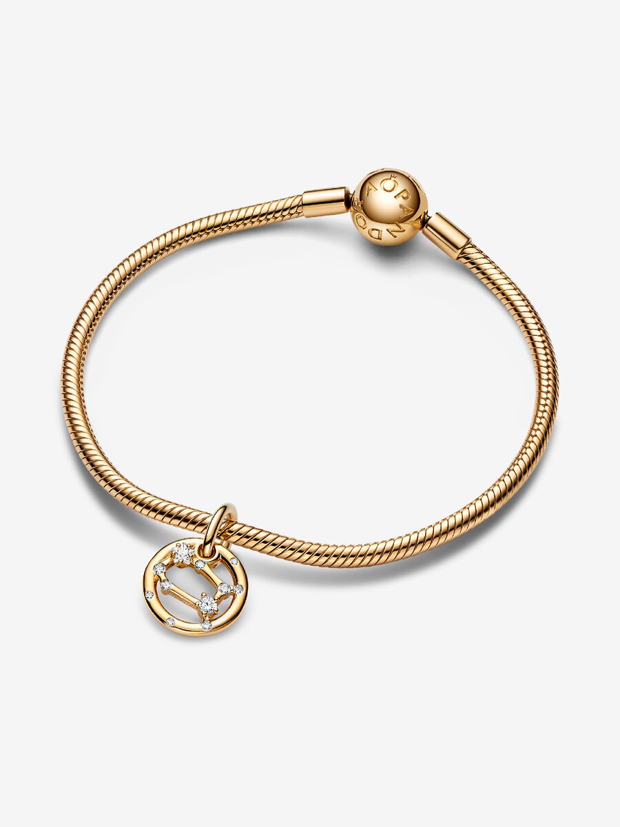 Charm-pendentif du zodiaque Gémeaux