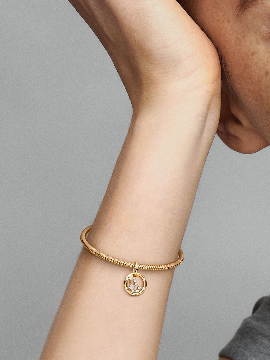 Charm-pendentif du zodiaque Verseau