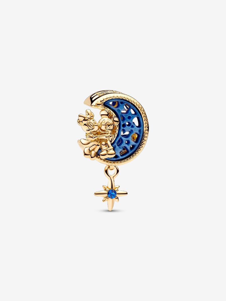 Charm Croissant de lune, Mickey Mouse et Minnie Mouse de Disney