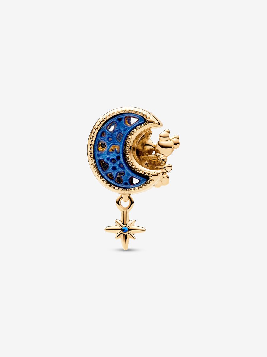Charm Croissant de lune, Mickey Mouse et Minnie Mouse de Disney