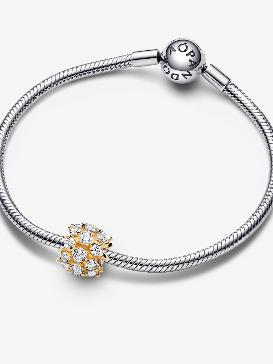 Charm rond scintillant