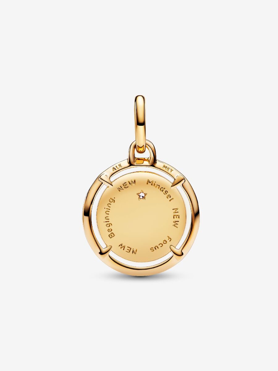 Charm médaillon Scarabée