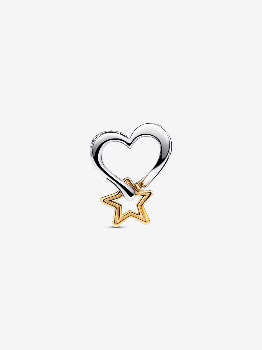 Charm Étoile porte-bonheur et cœur