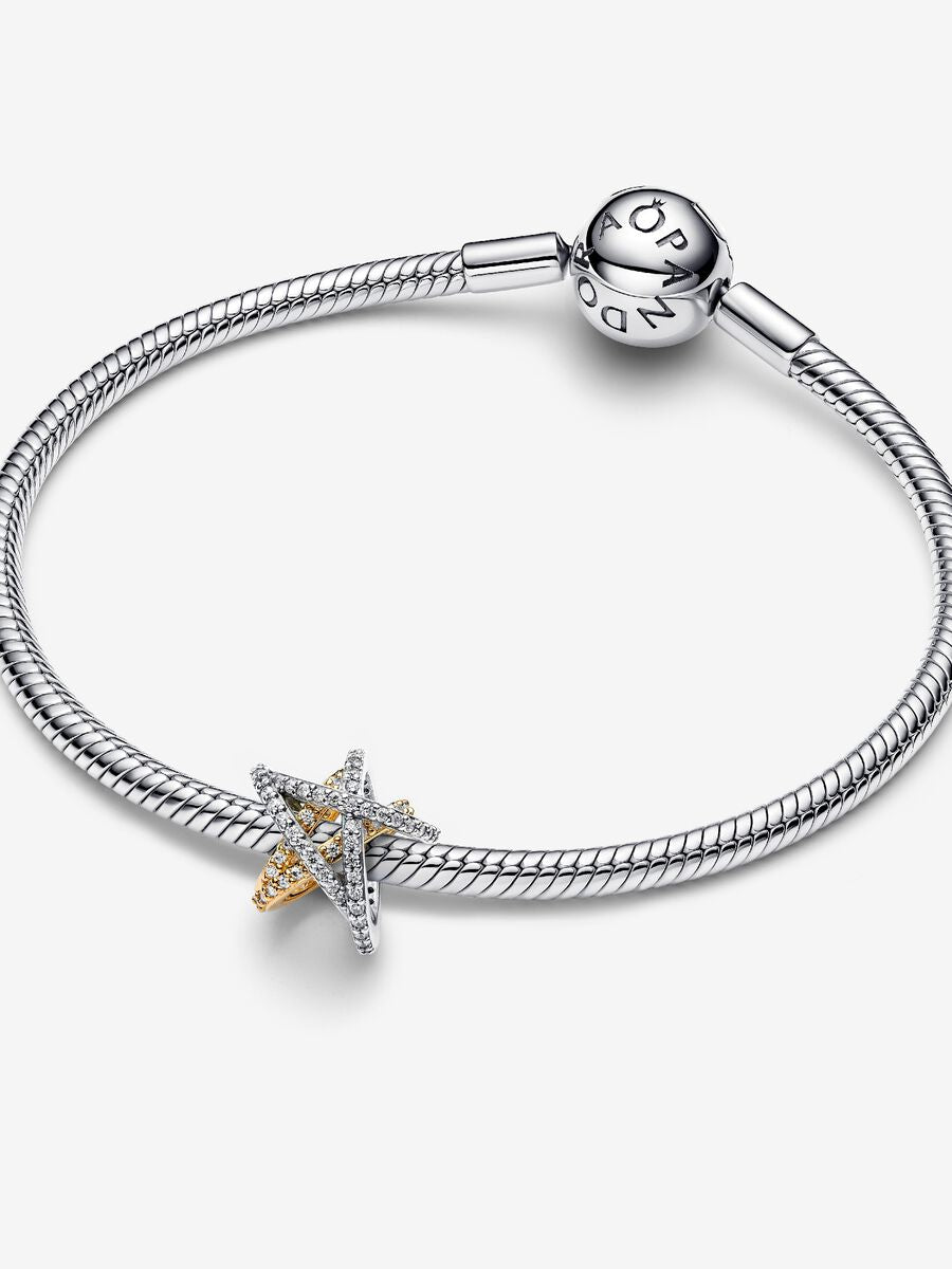Charm croisé Étoile scintillant
