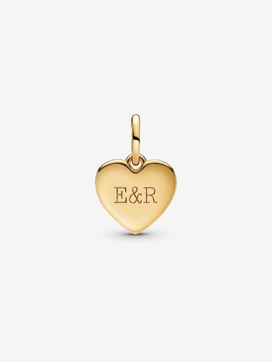 Charm-pendentif Cœur à graver
