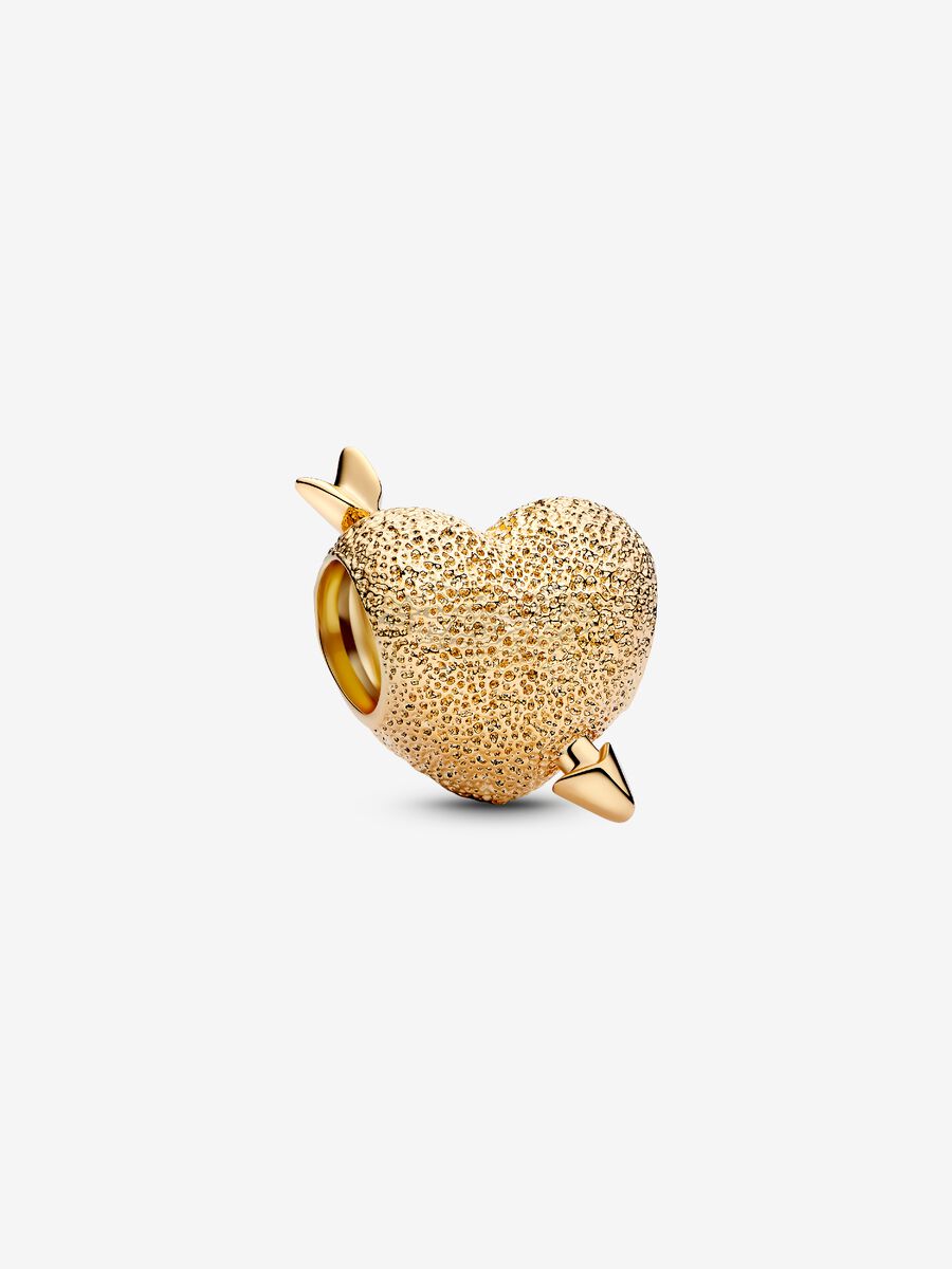 Charm Cupidon en forme de cœur,