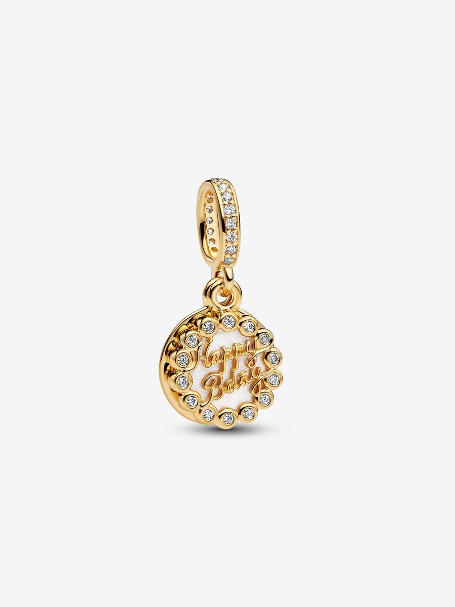 Charm-pendentif Gâteau d’anniversaire