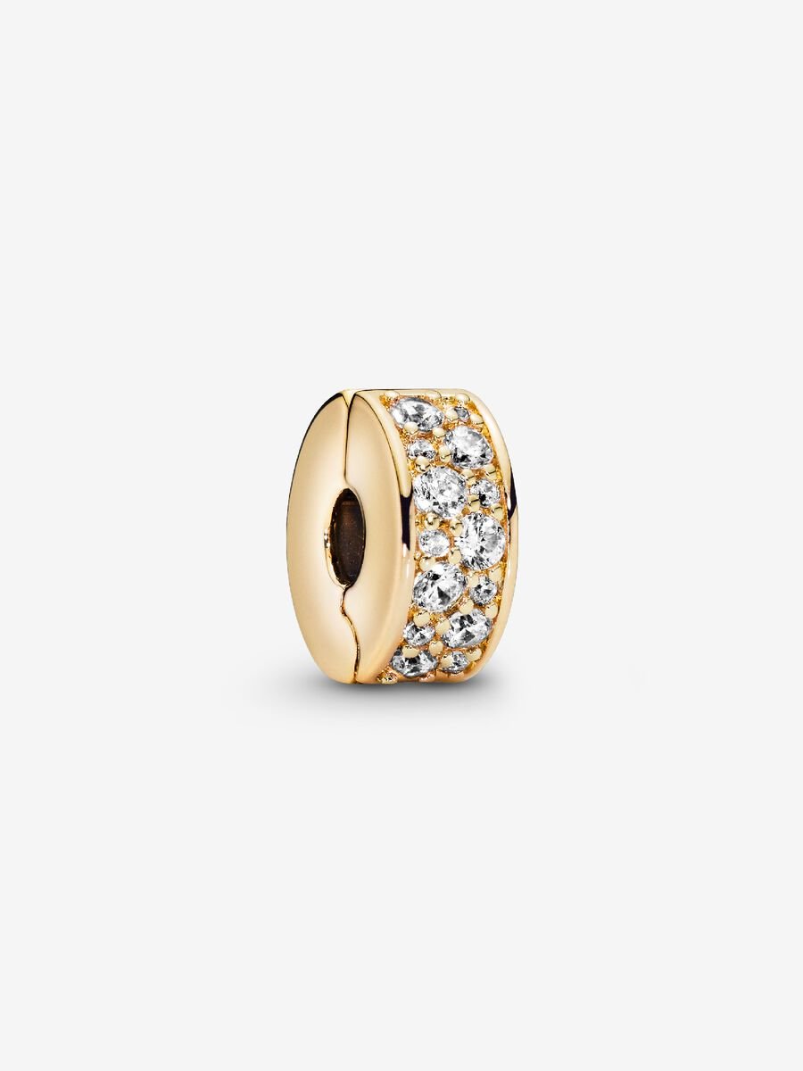 Clip pavé transparent