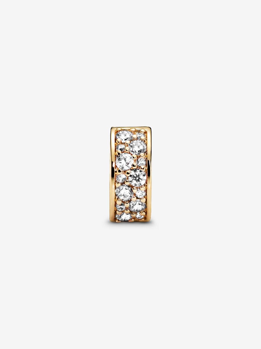 Clip pavé transparent