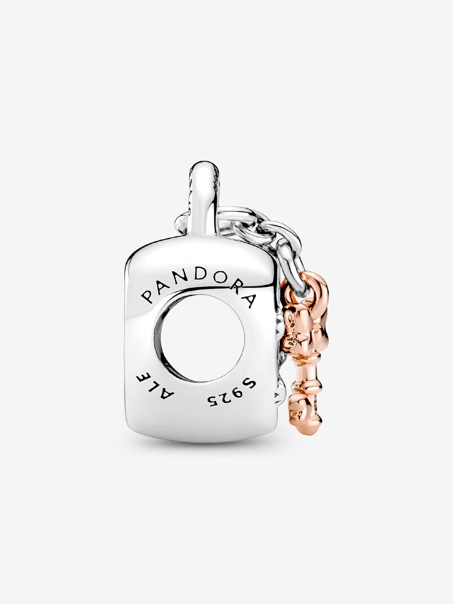 Charm Cadenas de Mickey Mouse et Minnie Mouse de Disney