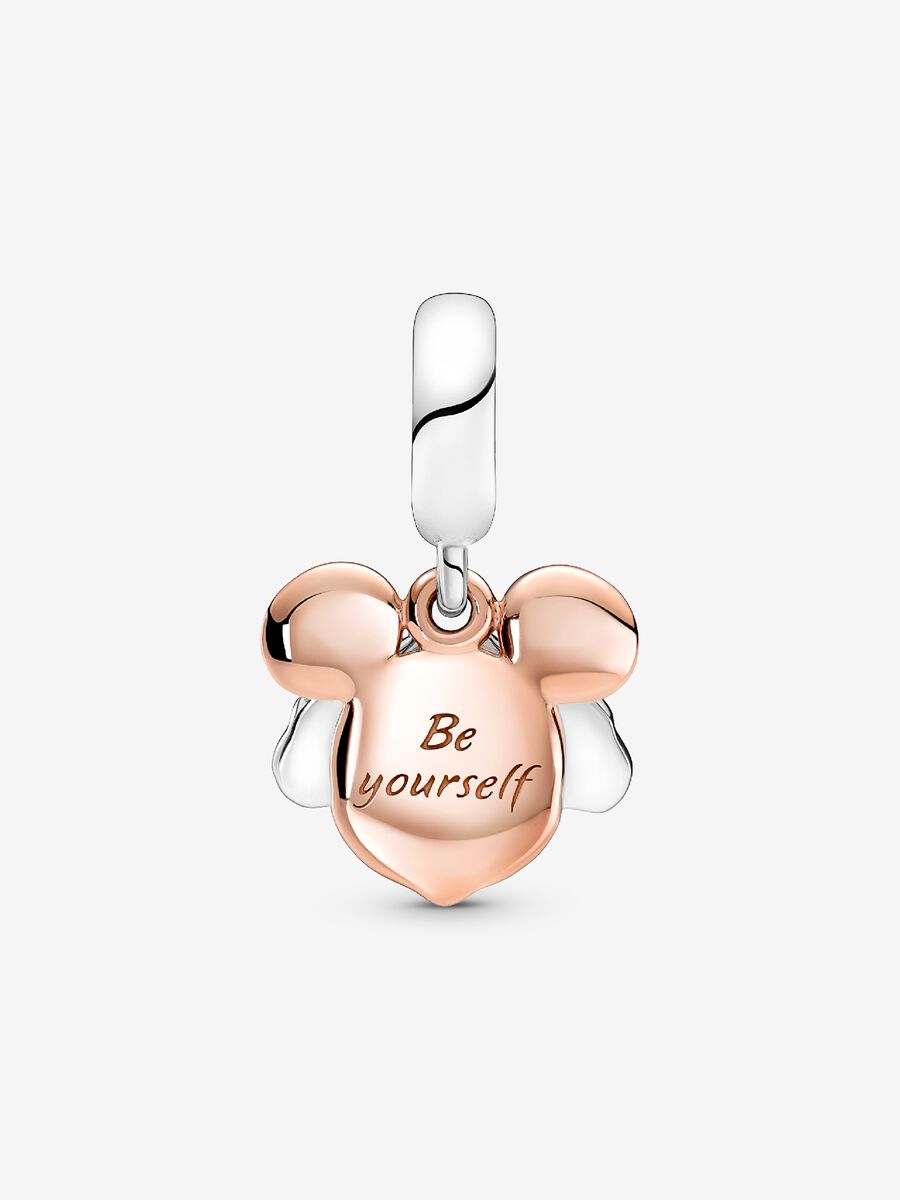 Charm-pendentif double Mickey Mouse de Disney