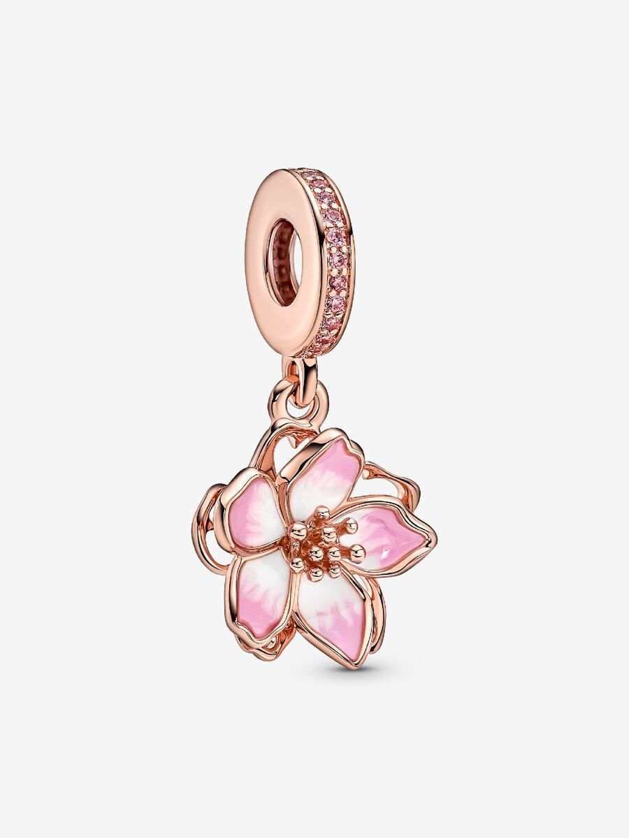 Charm-pendentif Fleur de cerisier