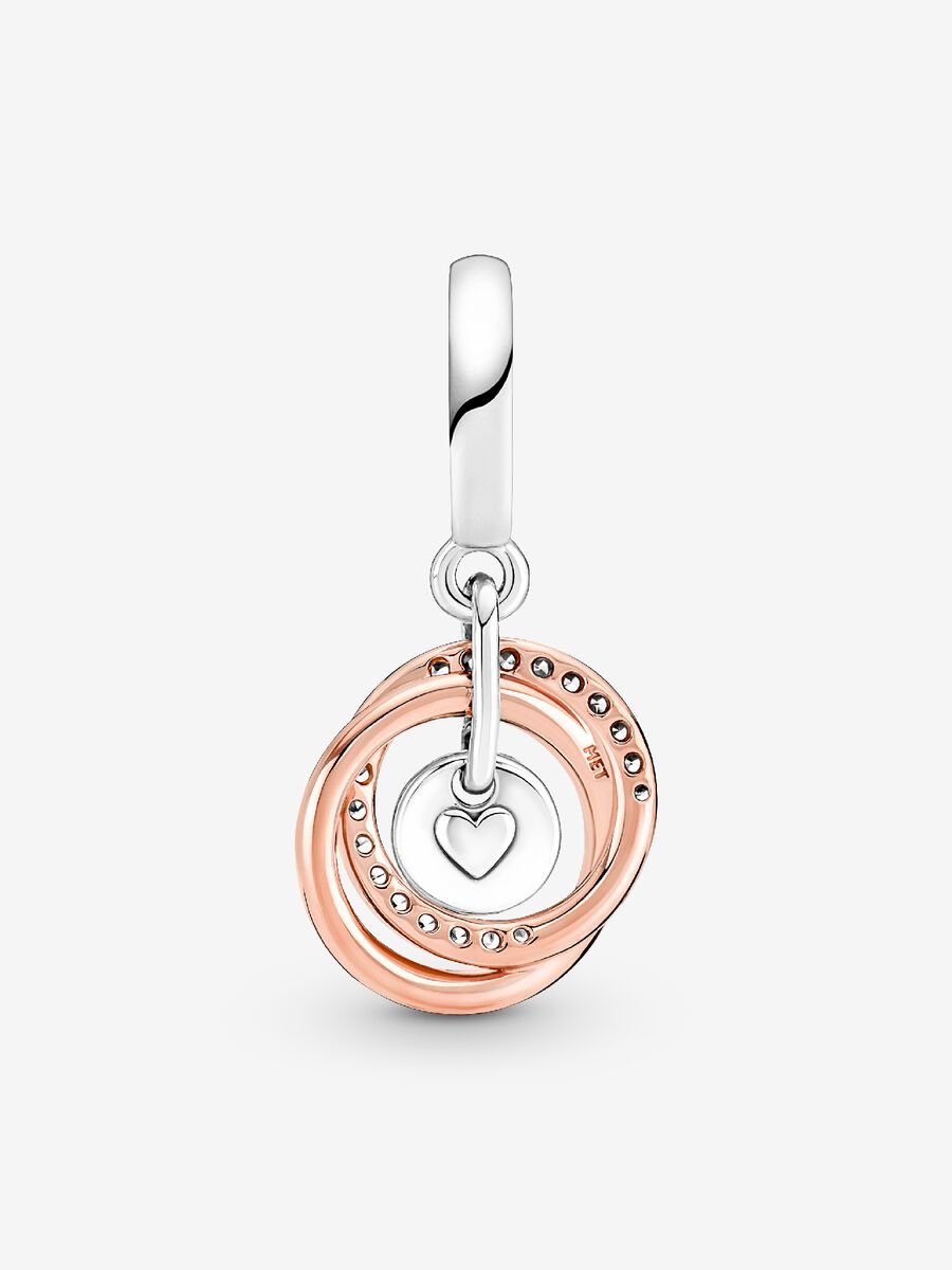 Charm-pendentif encerclé « Family Always »