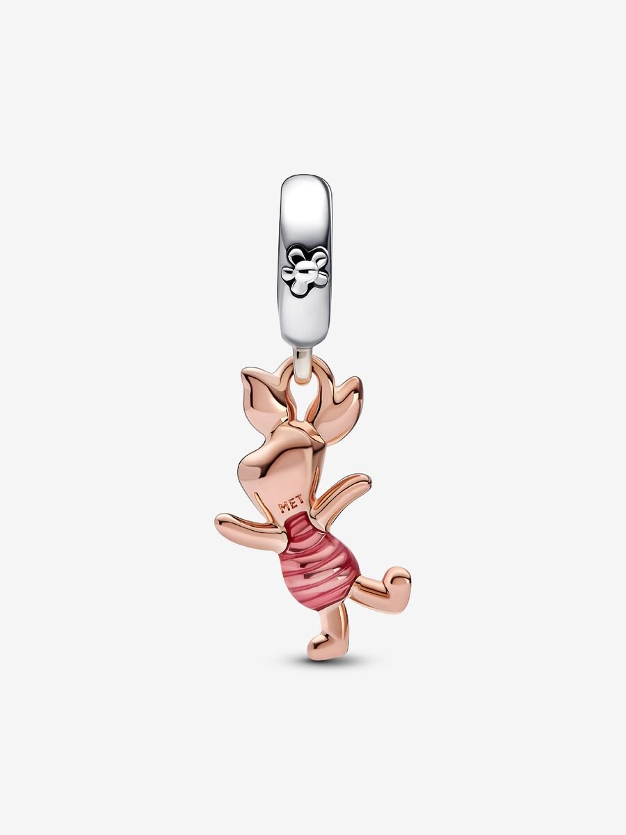 Charm-pendentif Porcinet et Winnie l’ourson de Disney