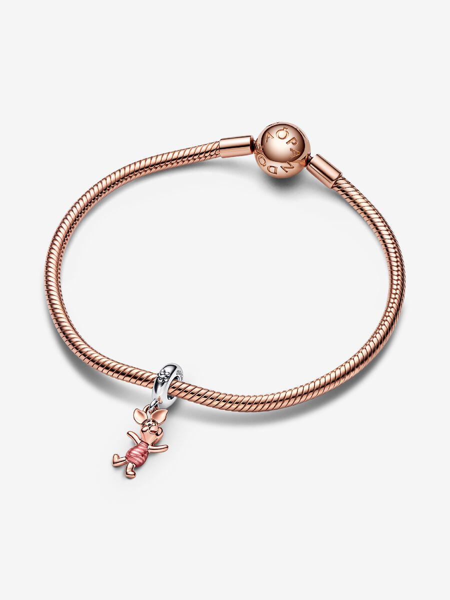 Charm-pendentif Porcinet et Winnie l’ourson de Disney