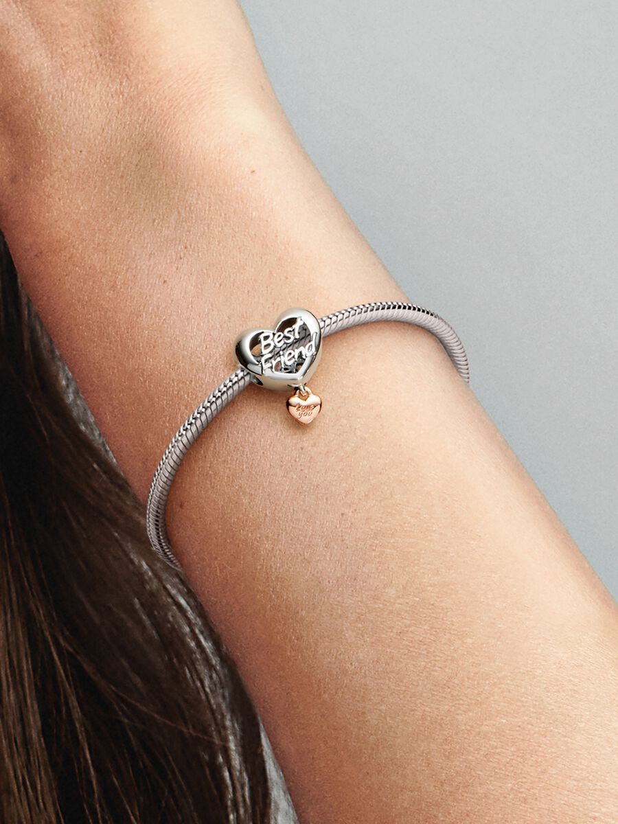 Charm Cœur « Love You Best Friend »