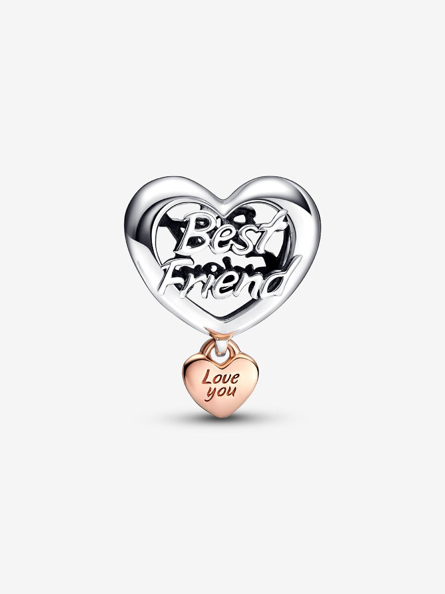 Charm Cœur « Love You Best Friend »