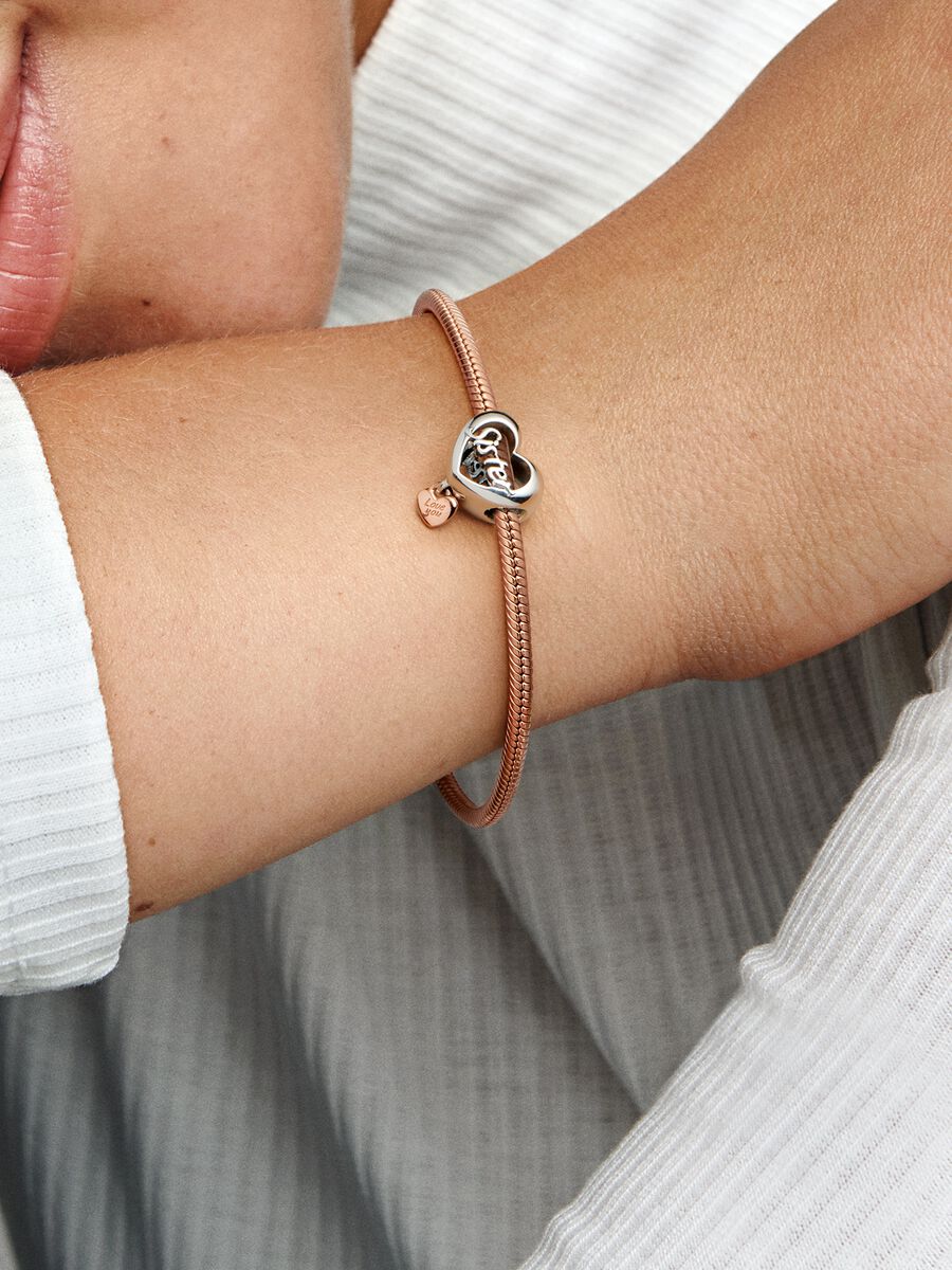 Charm Cœur « Love You Sister »