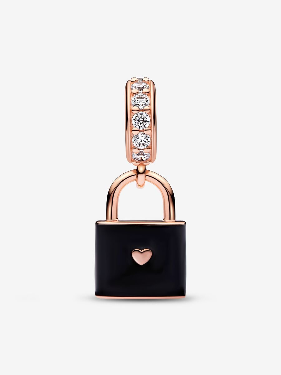 Charm-pendentif cadenas d’amour