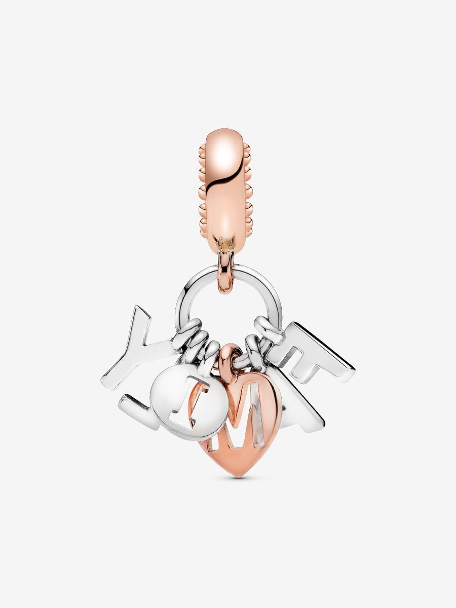Charm-pendentif Lettres « Family »