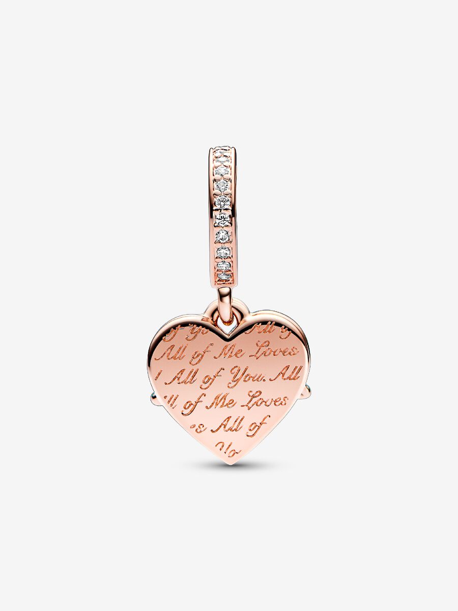Charm-pendentif Cœur et Mum