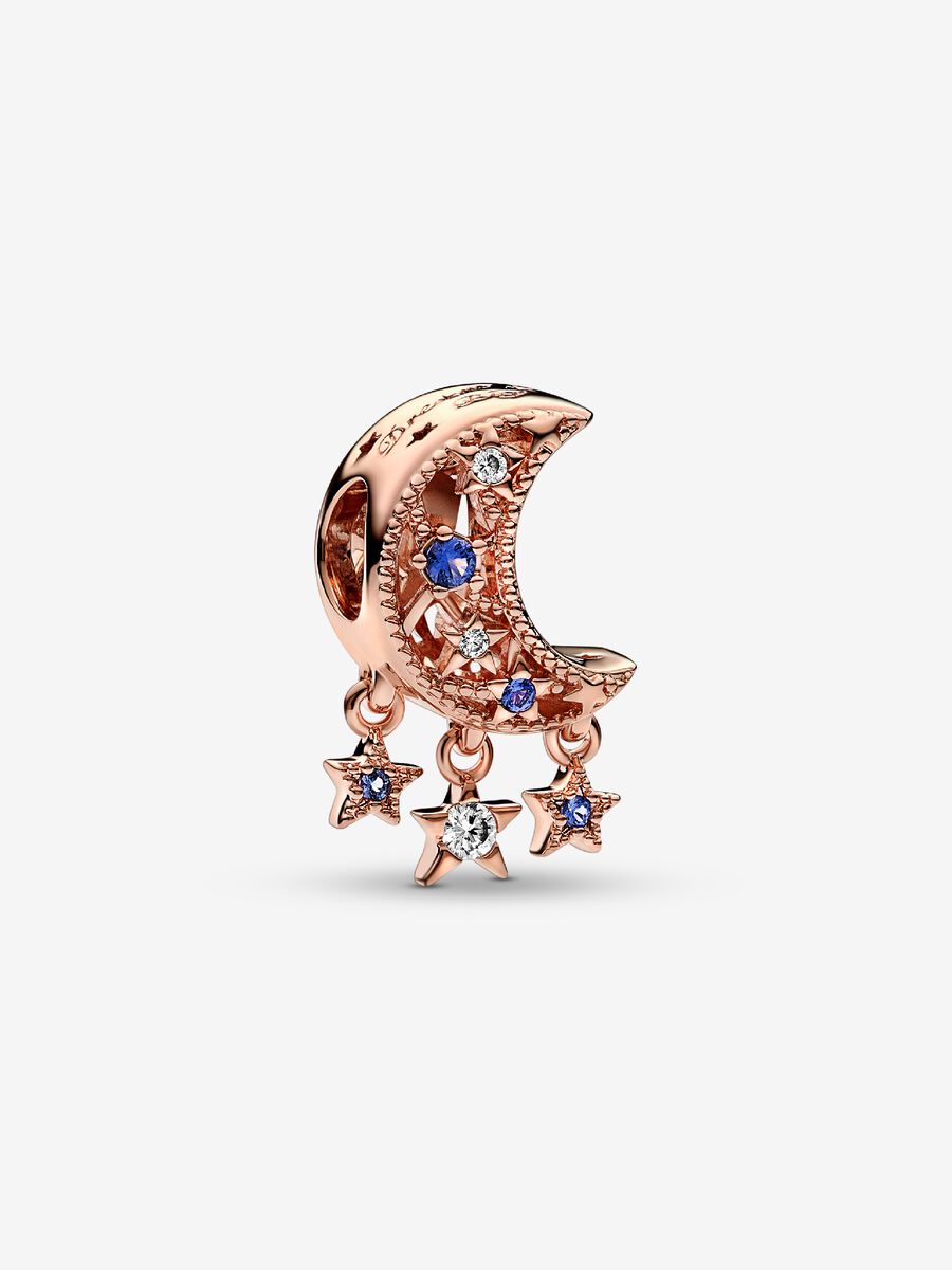 Charm Étoile et croissant de Lune
