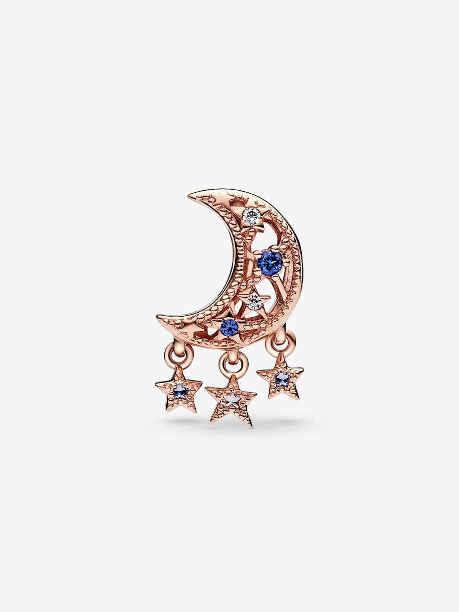 Charm Étoile et croissant de Lune