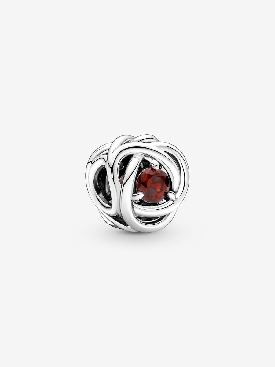 Janvier Charm Cercle éternel rouge