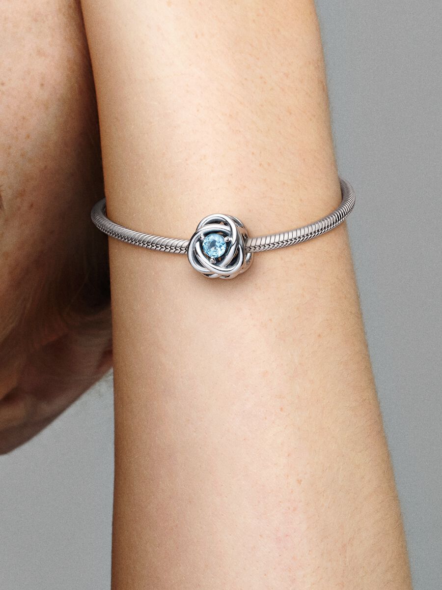 Mars Charm Cercle éternel bleu océan pacifique