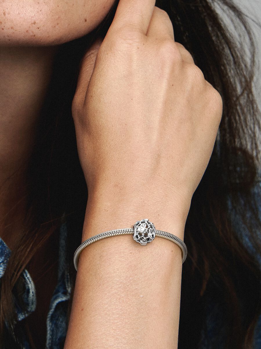 Charm Chaîne ajourée et cadenas