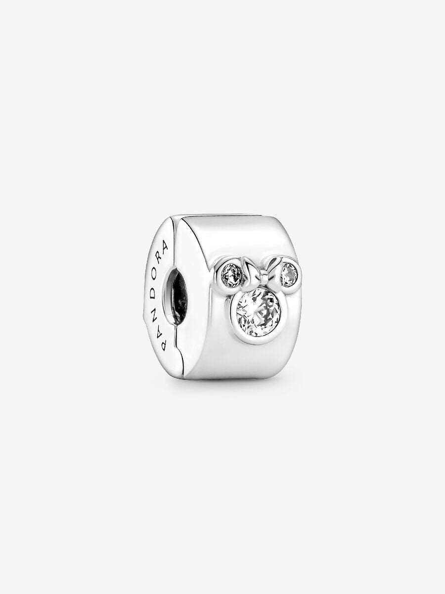 Charm en clip Mickey Mouse et Minnie Mouse de Disney