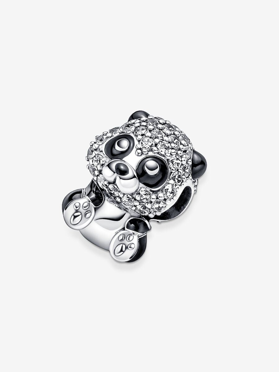 Charm Panda adorable scintillant